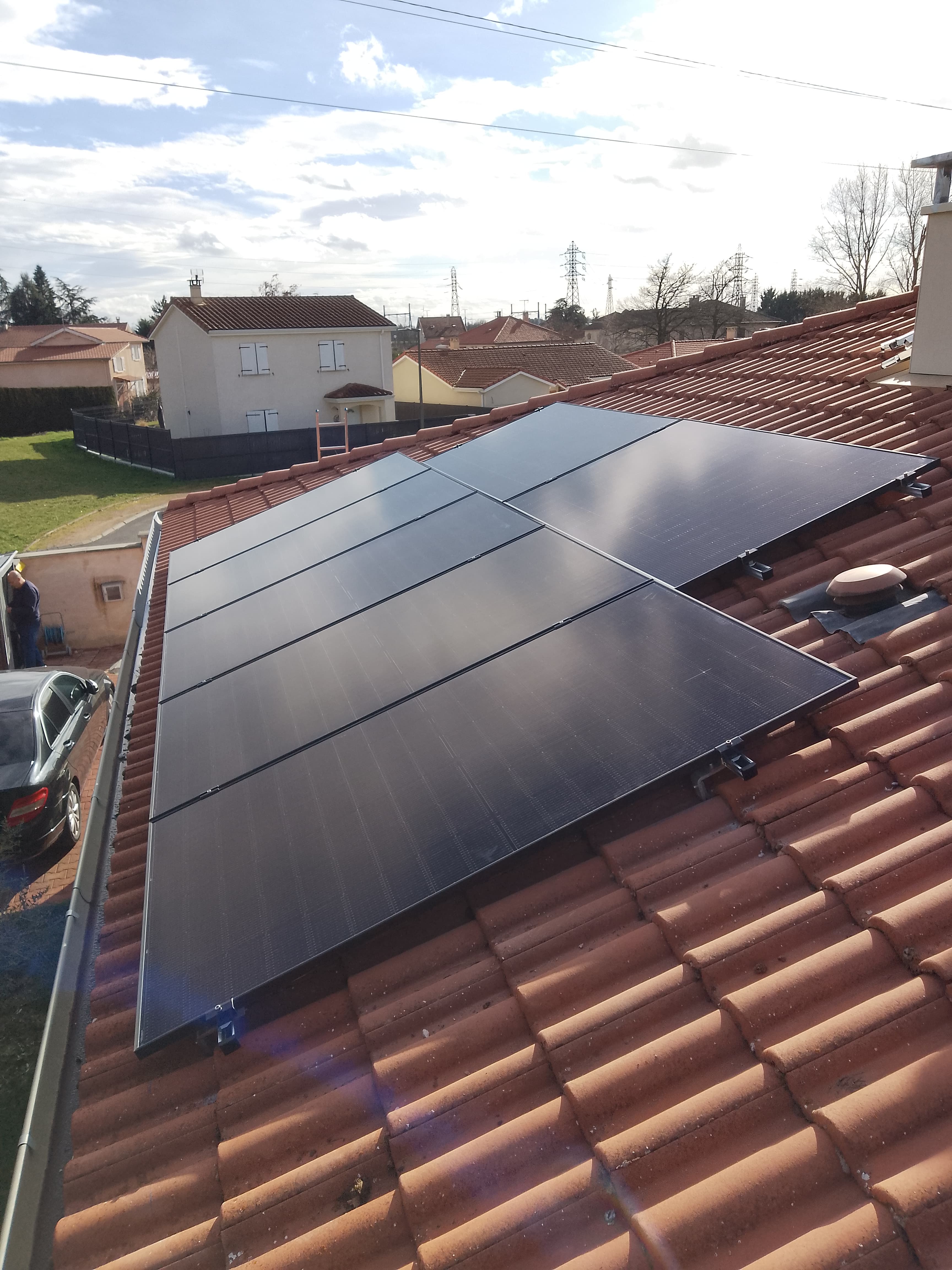 Installation photovoltaïque de 6.5 kWc à Feurs