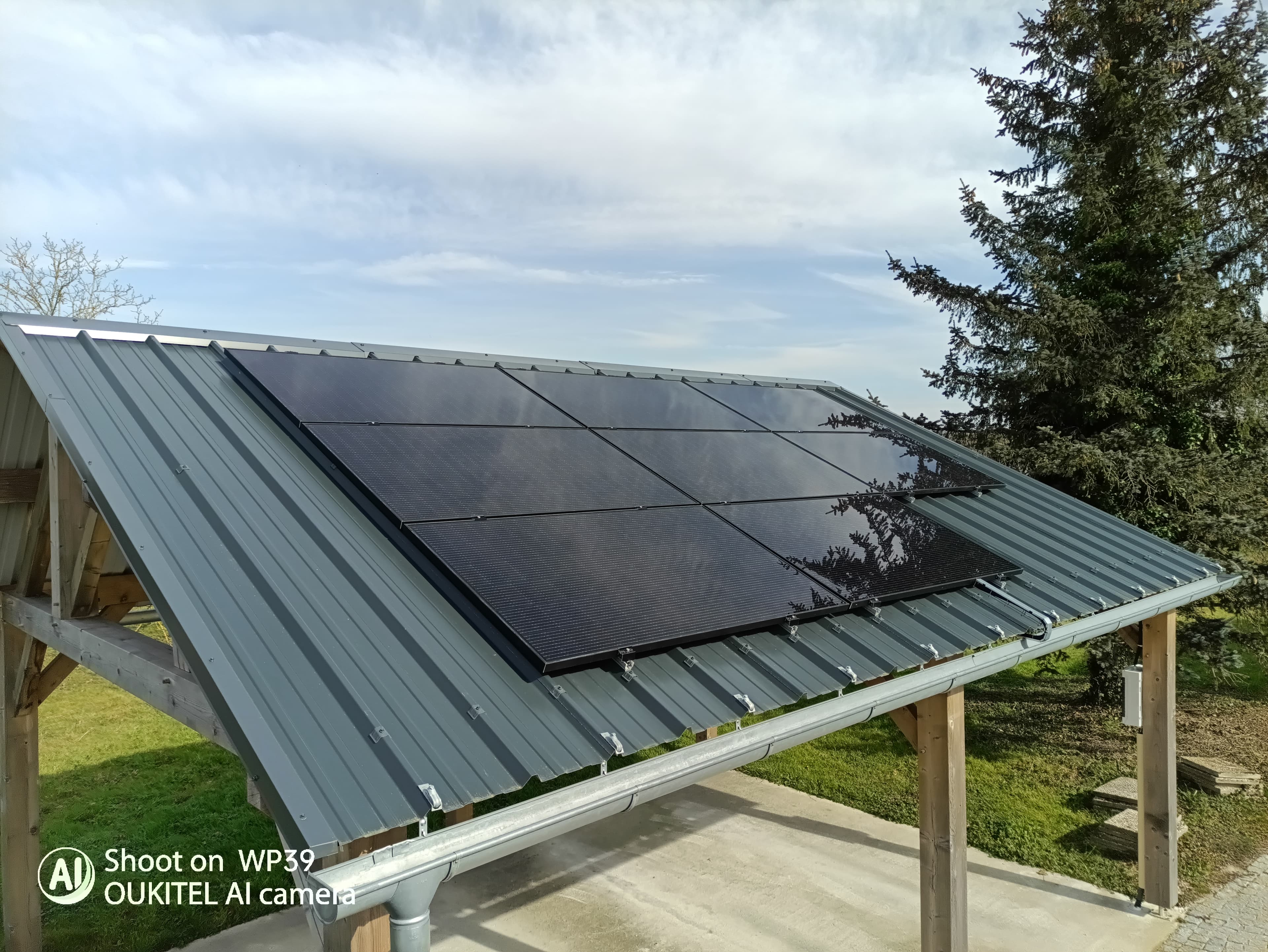 Installation photovoltaïque de 3 kWc à Dole (39)