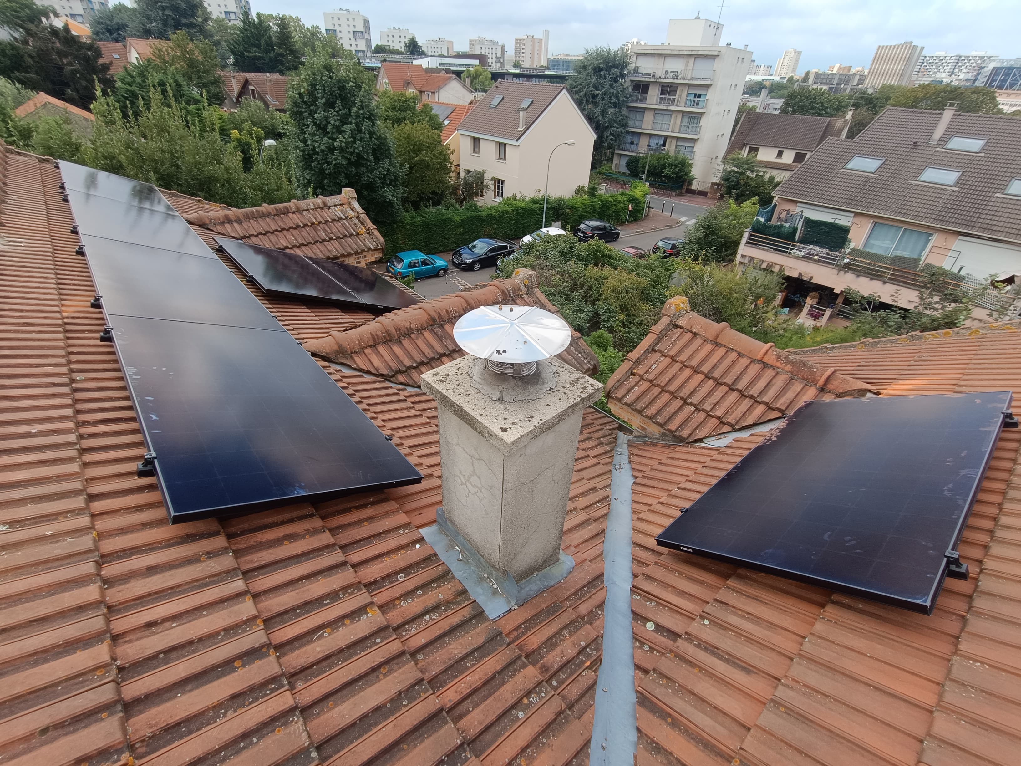 Installation photovoltaïque de 6.8 kWc à Créteil