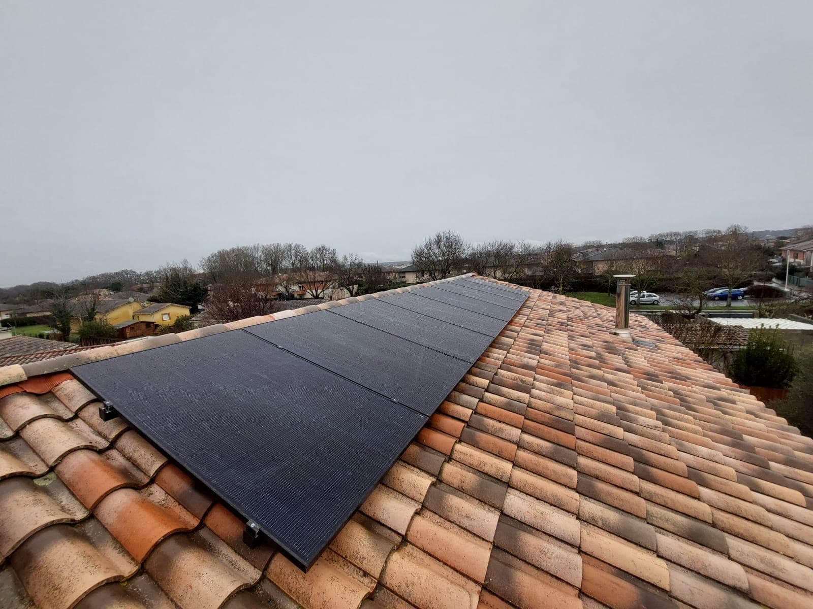 Installation photovoltaïque de 4.0 kWc à Saint-Jory