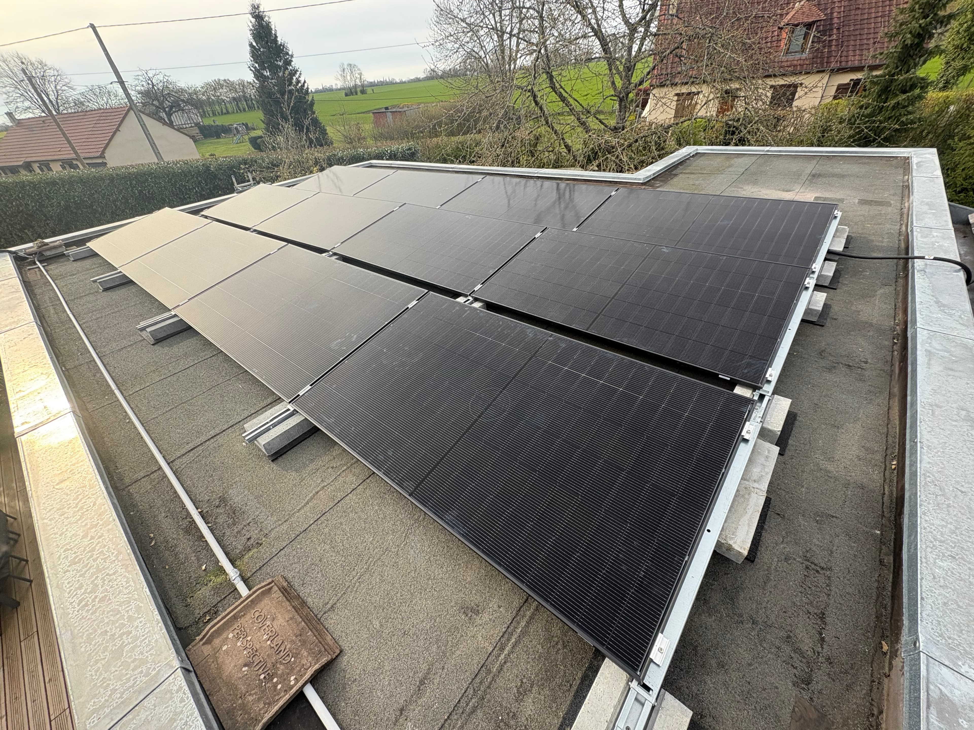 Installation photovoltaïque de 6.0 kWc à Saint-Aubin-du-Thenney