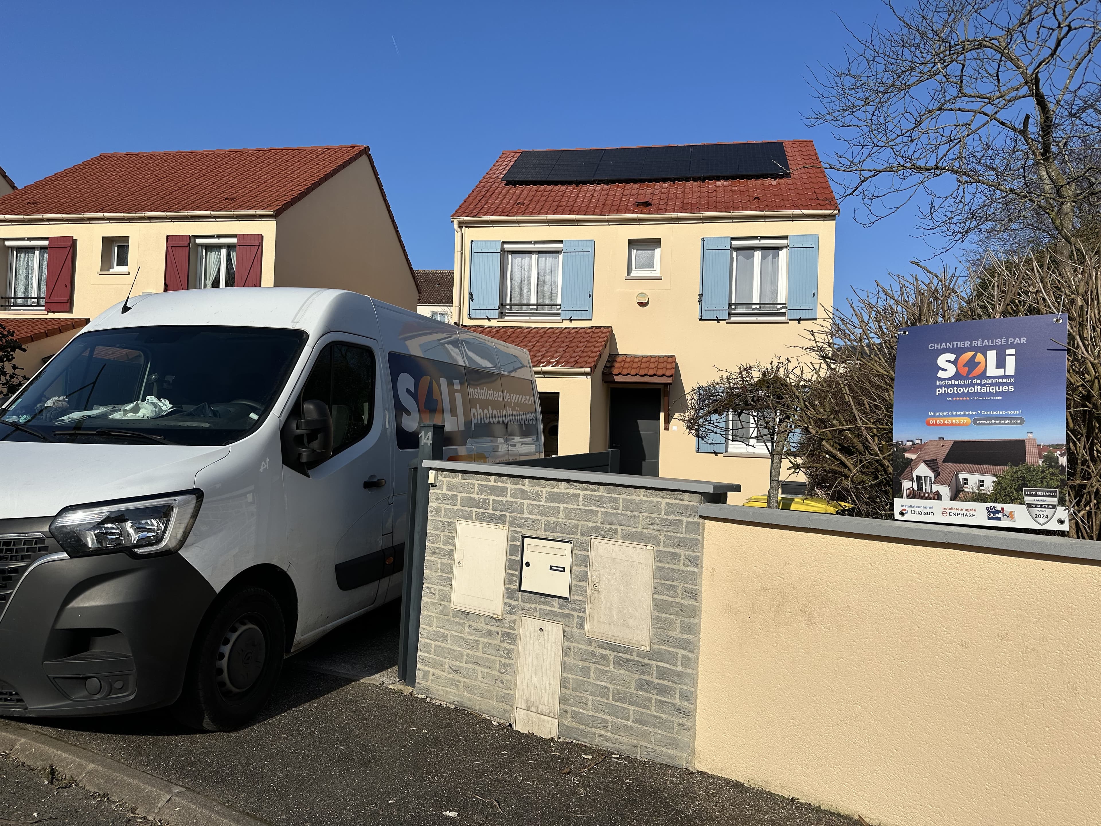 Installation photovoltaïque de 3.0 kWc à Savigny-le-Temple