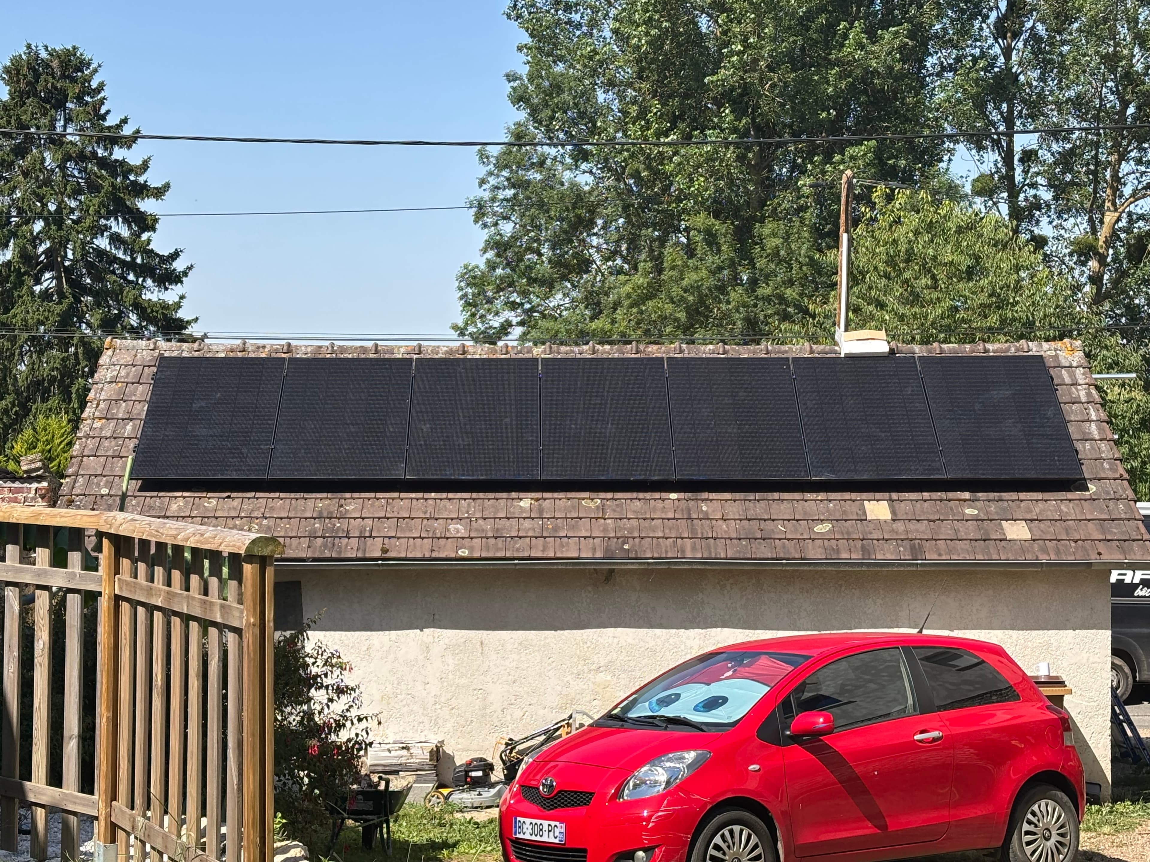 Installation à Vexin-sur-Epte