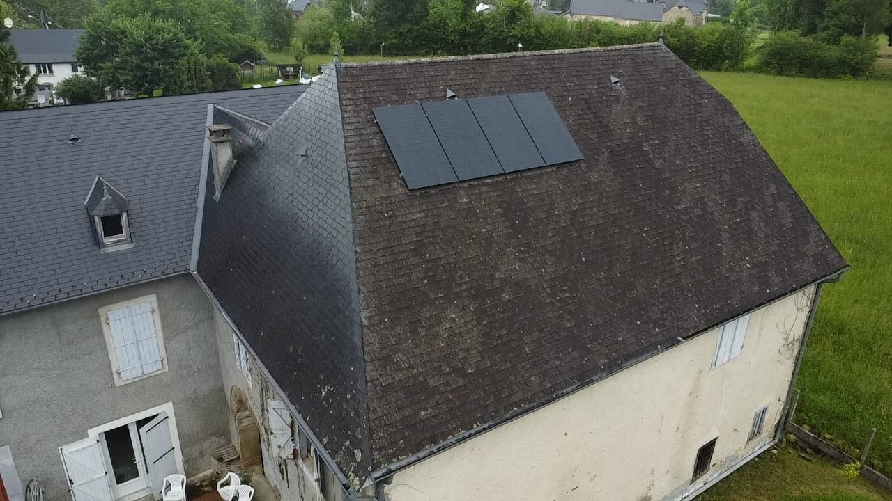 Installation sur ardoise