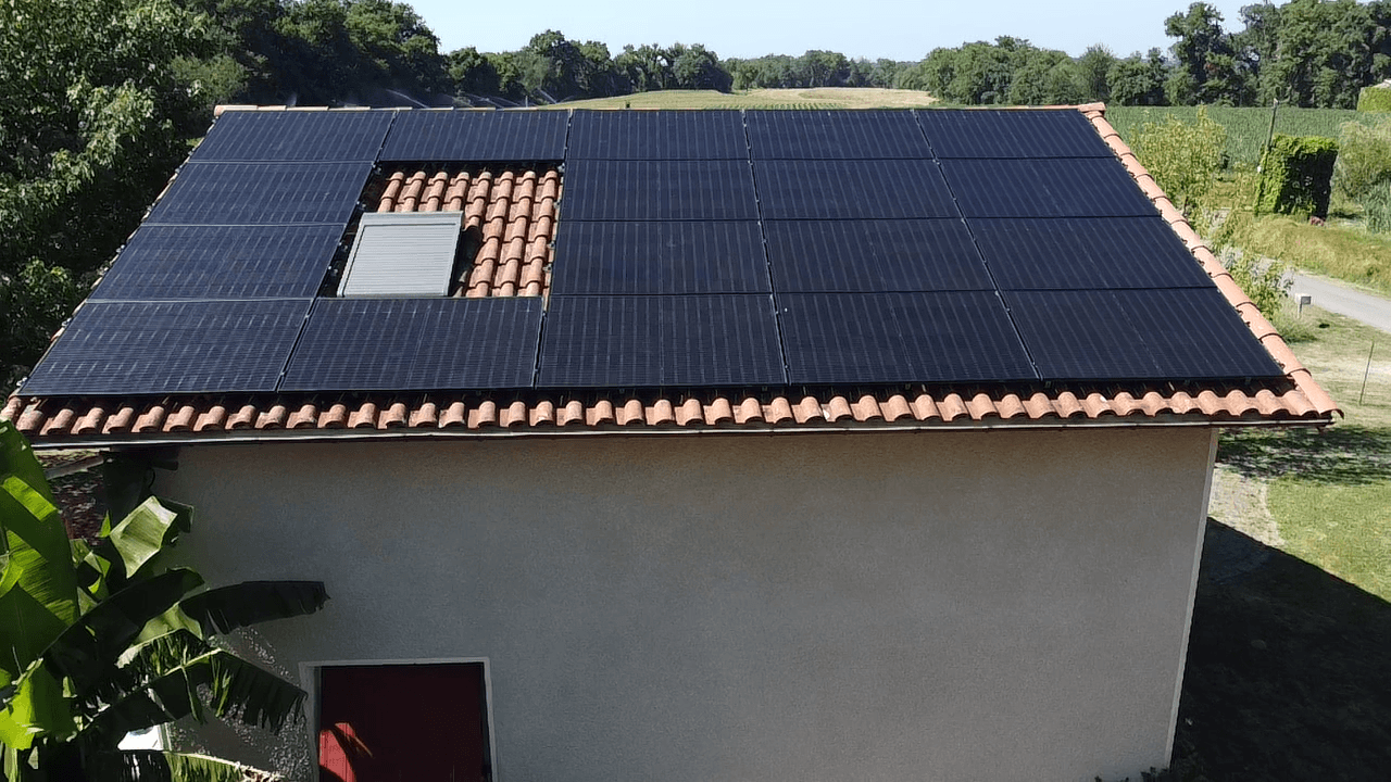 Installation de 7.92 kWc