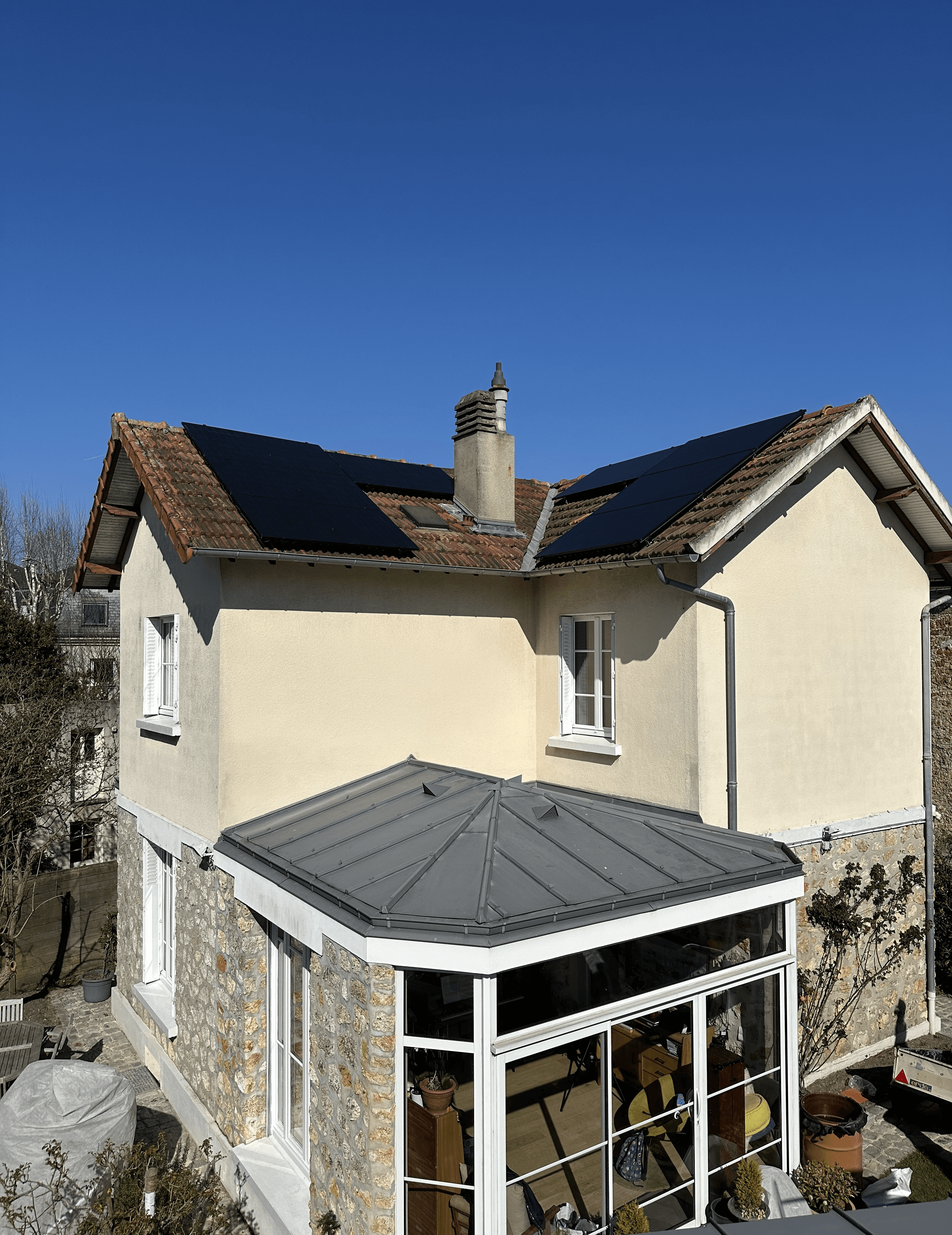 Installation photovoltaïque de 4.0 kWc à Le Chesnay-Rocquencourt