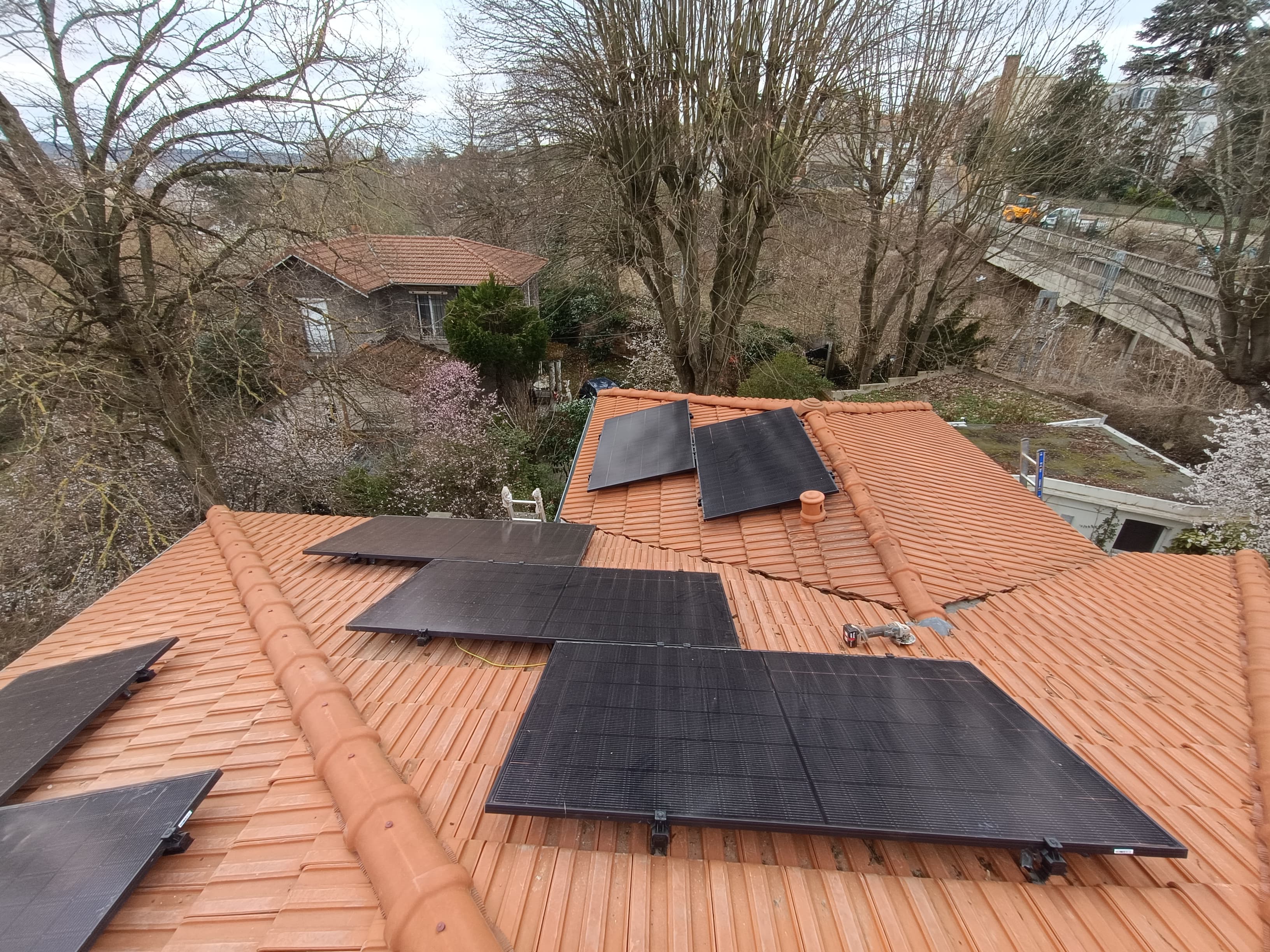 Installation photovoltaïque de 6.5 kWc à Sèvres