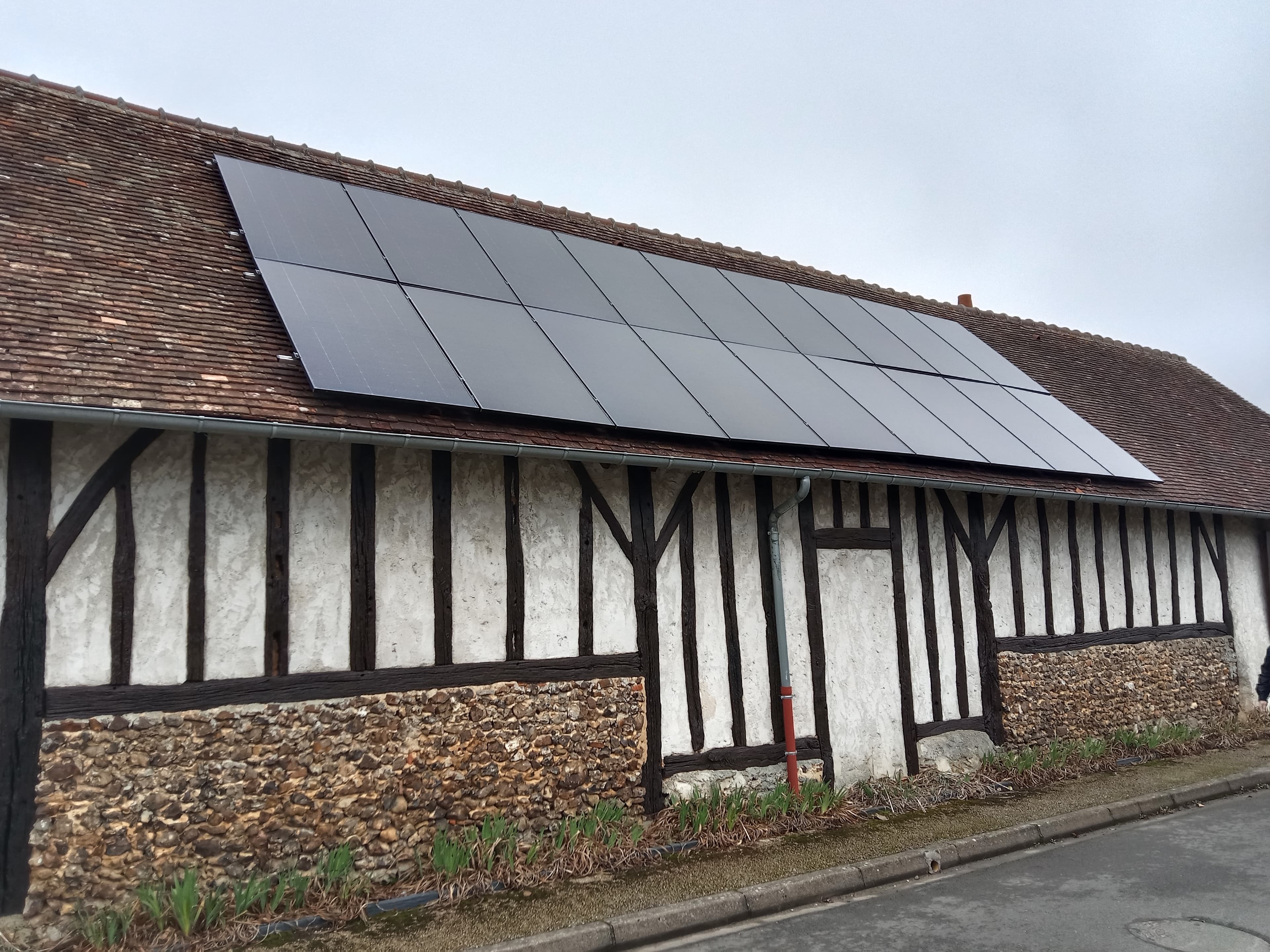 Installation photovoltaïque de 6.0 kWc à Marchezais