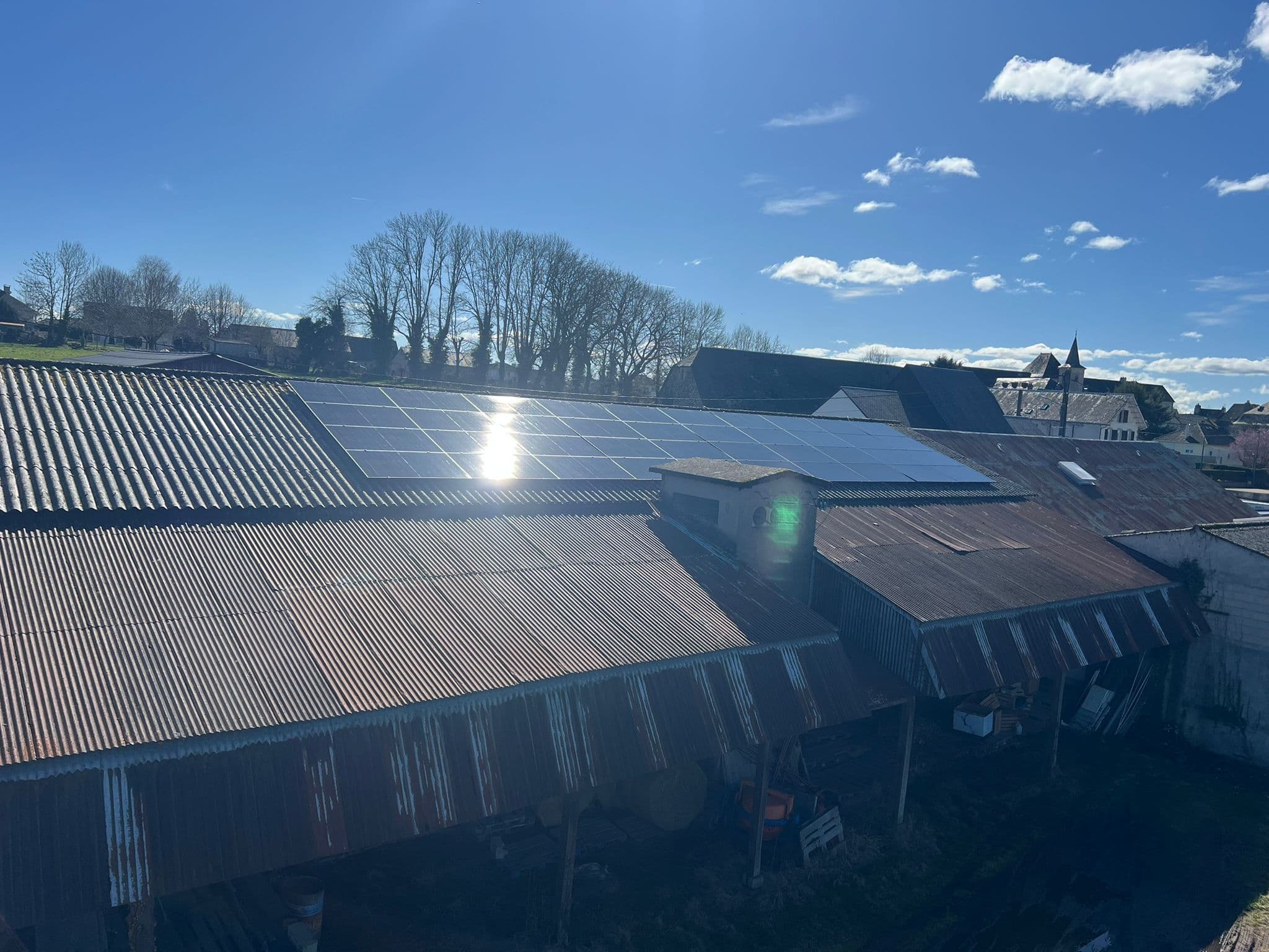 SUPERETTE Installation photovoltaïque de 80.0 kWc à Pleaux