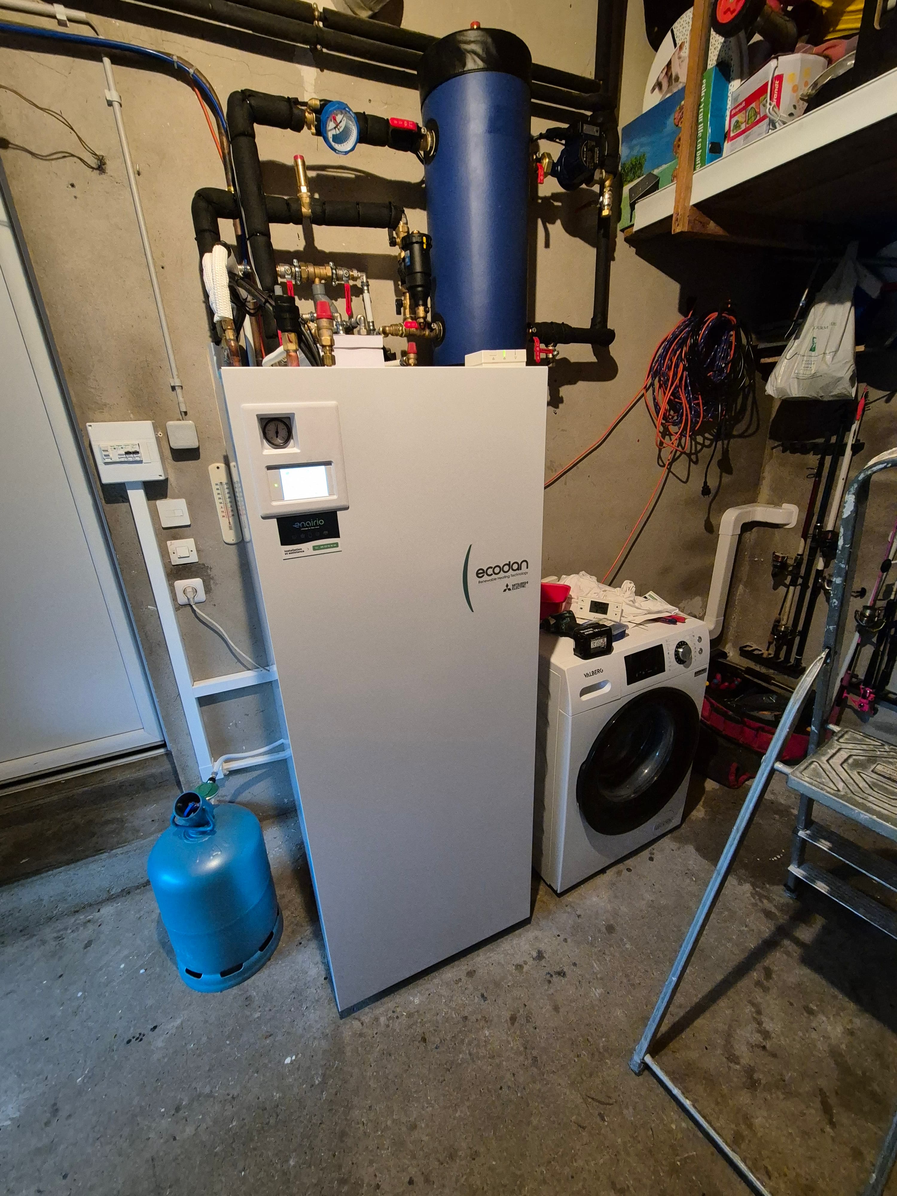 Remplacement chaudière gaz par pompe à chaleur air-eau de 4 kW à Saint-Gély-du-Fesc