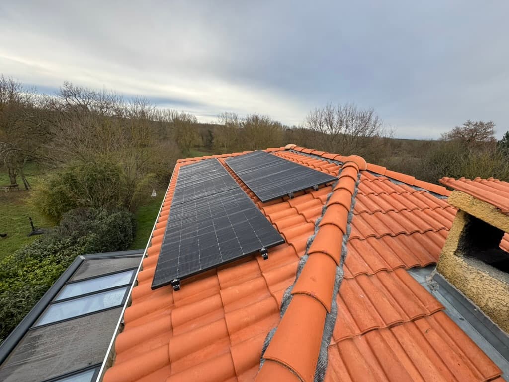 Installation photovoltaïque de 5.95 kWc à Fontenilles (31)