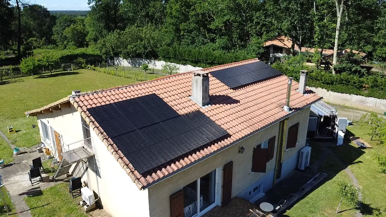 Installation photovoltaïque de 6.0 kWc à Carcarès-Sainte-Croix